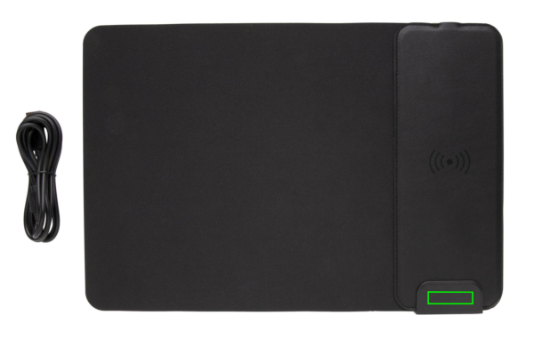 Mousepad mit 15W Wireless Charging und USB Ports