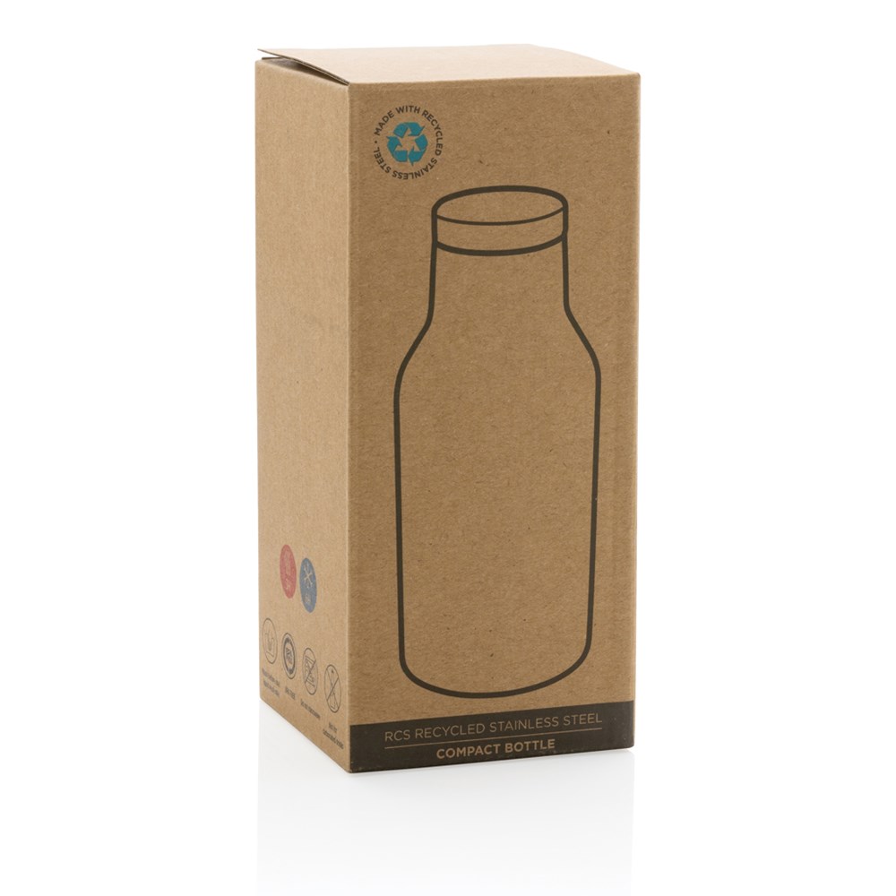 RCS recycelte Stainless Steel Kompakt-Flasche