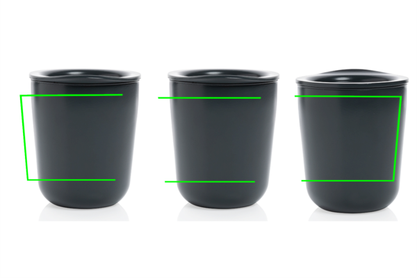 Antimikrobieller Kaffeebecher im klassischen Design