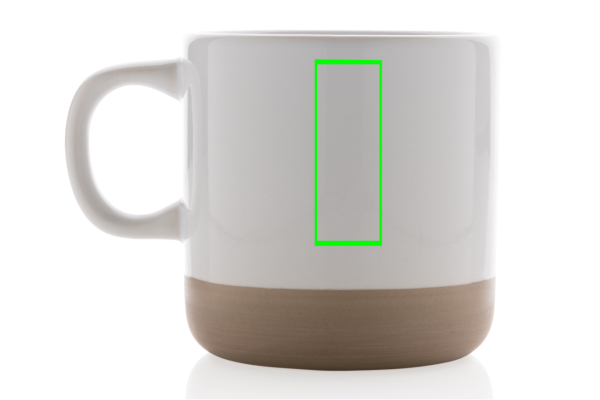 Becher aus glasiertem Keramik