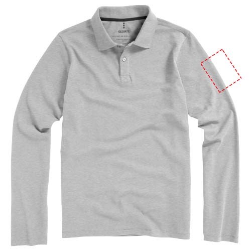 Oakville Langarm Poloshirt für Herren