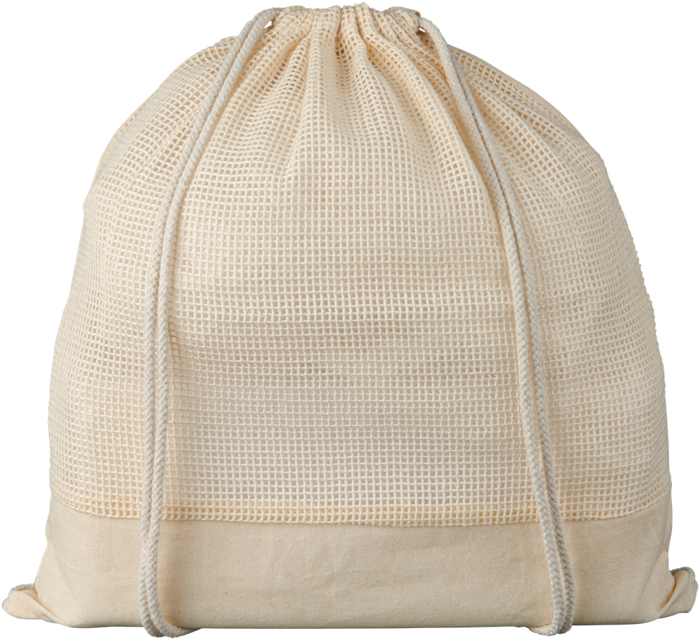 Maine Rucksack mit Kordelzug aus Baumwollgewebe 5L
