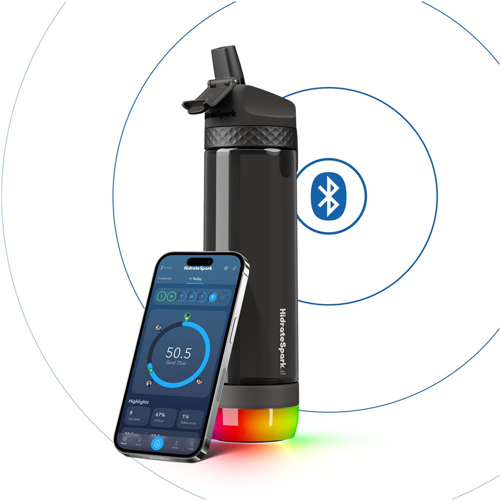 HidrateSpark® PRO Lite 680 ml Tritan™ Smart Wasserflasche