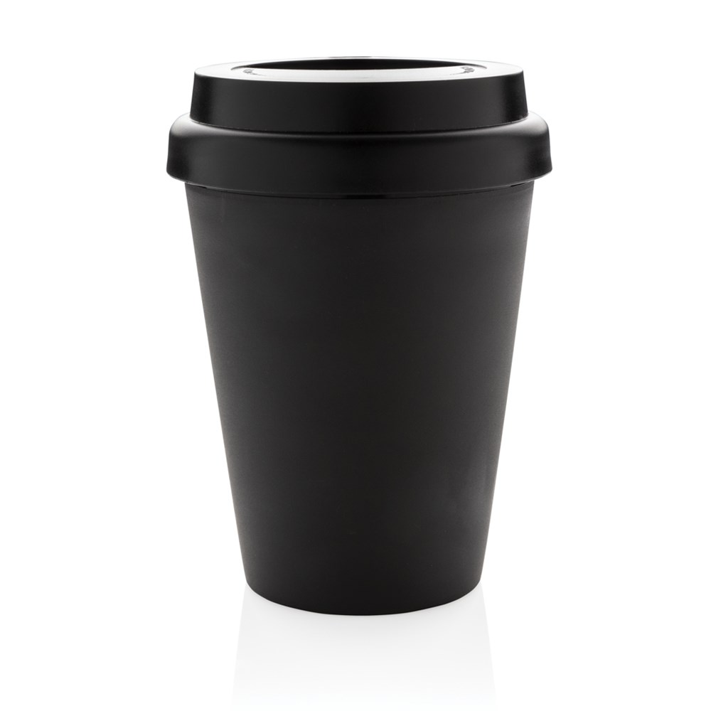Wiederverwendbarer doppelwandiger Kaffeebecher 300ml