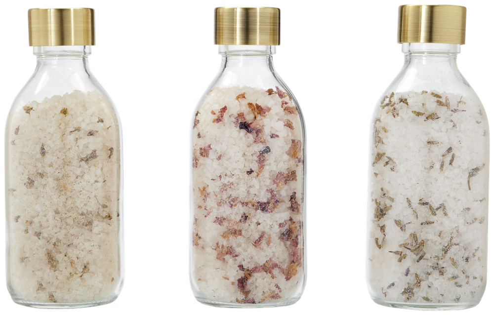 Wellmark Just Relax 3-teiliges Badesalz-Set, 200 ml