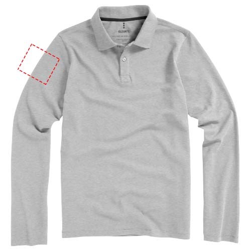 Oakville Langarm Poloshirt für Herren