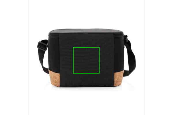 Two-Tone Kühltasche mit Korkdetails