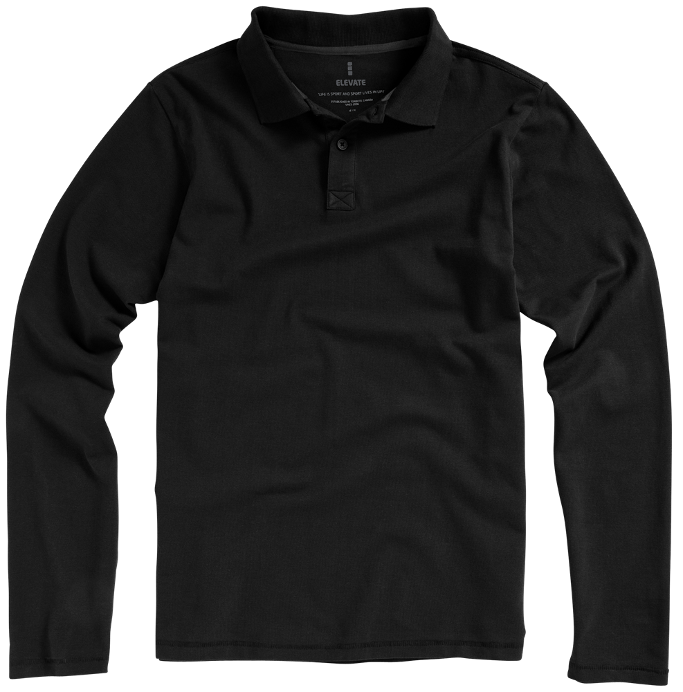 Oakville Langarm Poloshirt für Herren