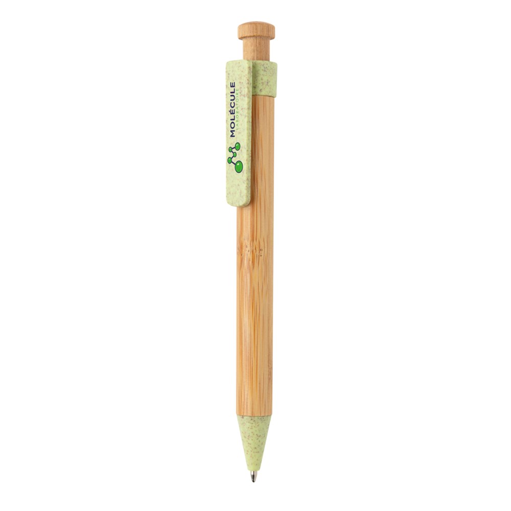 Bambus Stift mit Wheatstraw-Clip