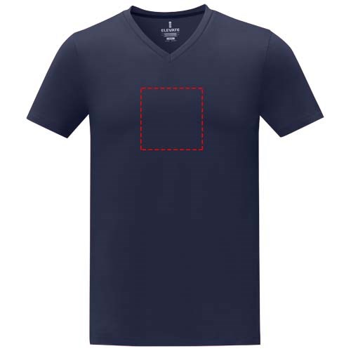 Somoto T-Shirt mit V-Ausschnitt für Herren
