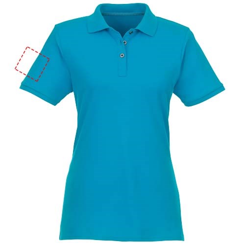 Beryl Poloshirt aus GOTS Bio-Recyclingmaterial GRS für Damen