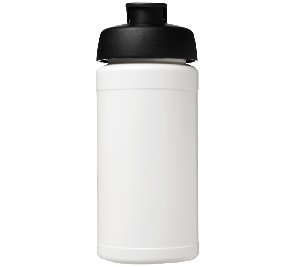 Baseline 500 ml recycelte Sportflasche mit Klappdeckel