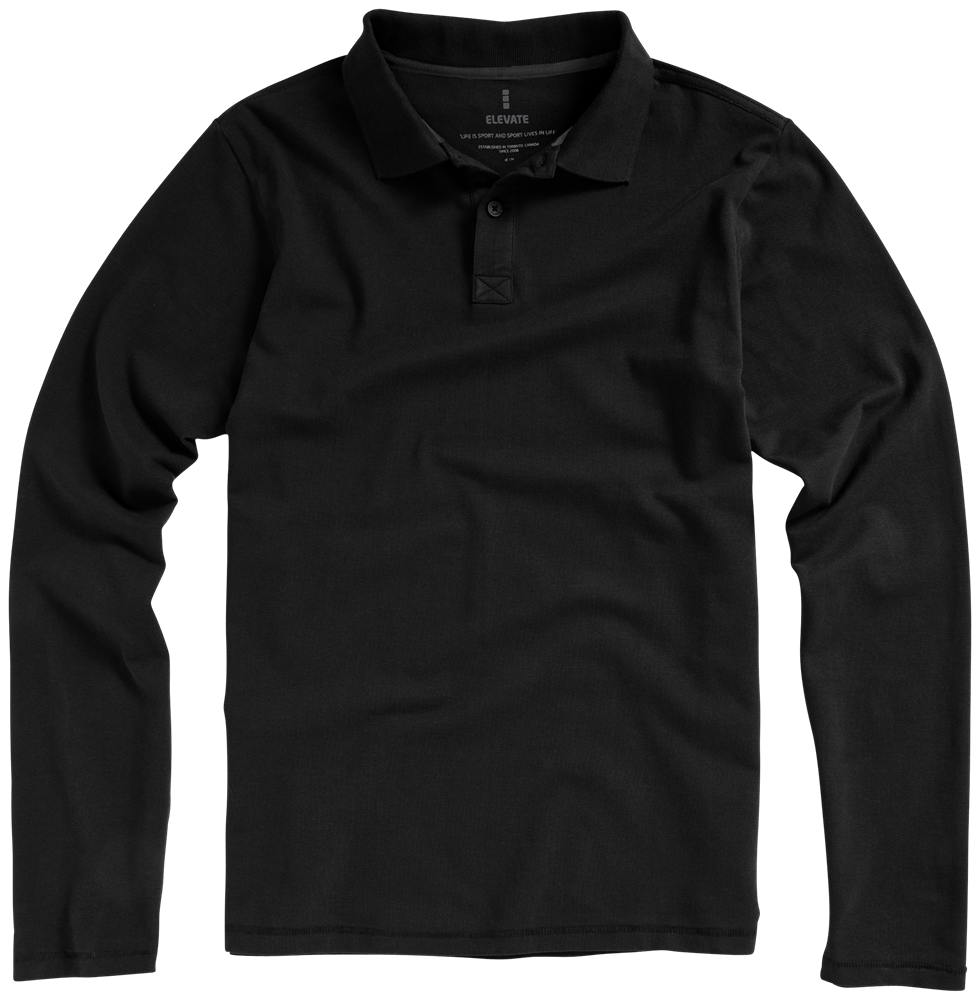 Oakville Langarm Poloshirt für Herren