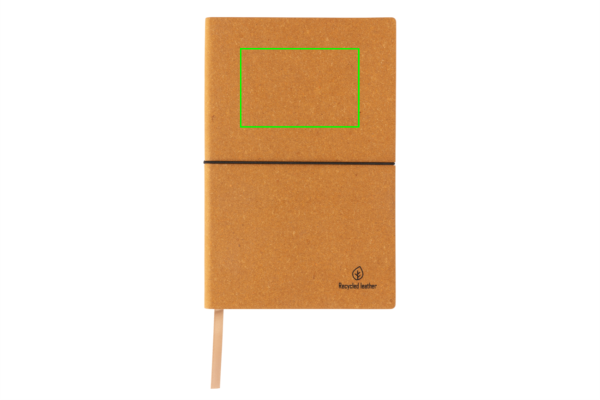 A5 Notizbuch aus recyceltem Leder