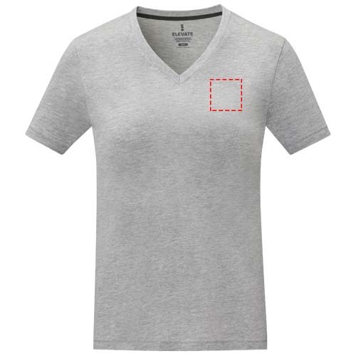 Somoto T-Shirt mit V-Ausschnitt für Damen