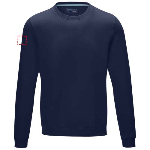Jasper Pullover mit Rundhalsausschnitt aus GOTS- und GRS-zertifiziertem Bio-Material für Herren