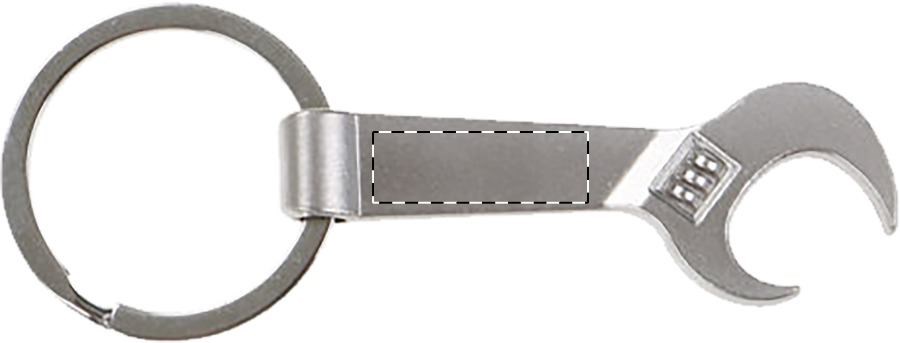 Spanner - Schlüsselanhänger mit Flaschenöffner