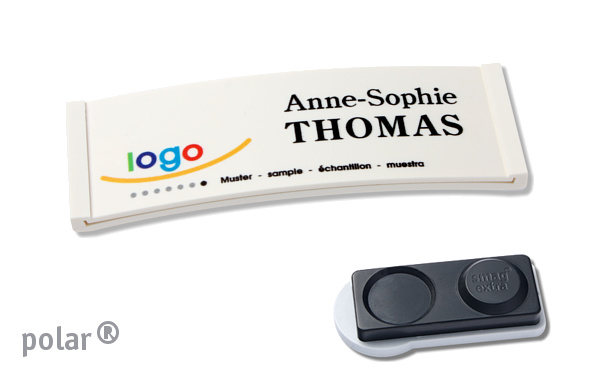 Namensschild polar® color-complete