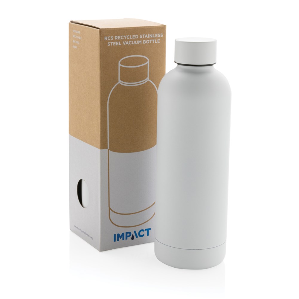 Impact Vakuumflasche aus RCS recyceltem Stainless-Steel