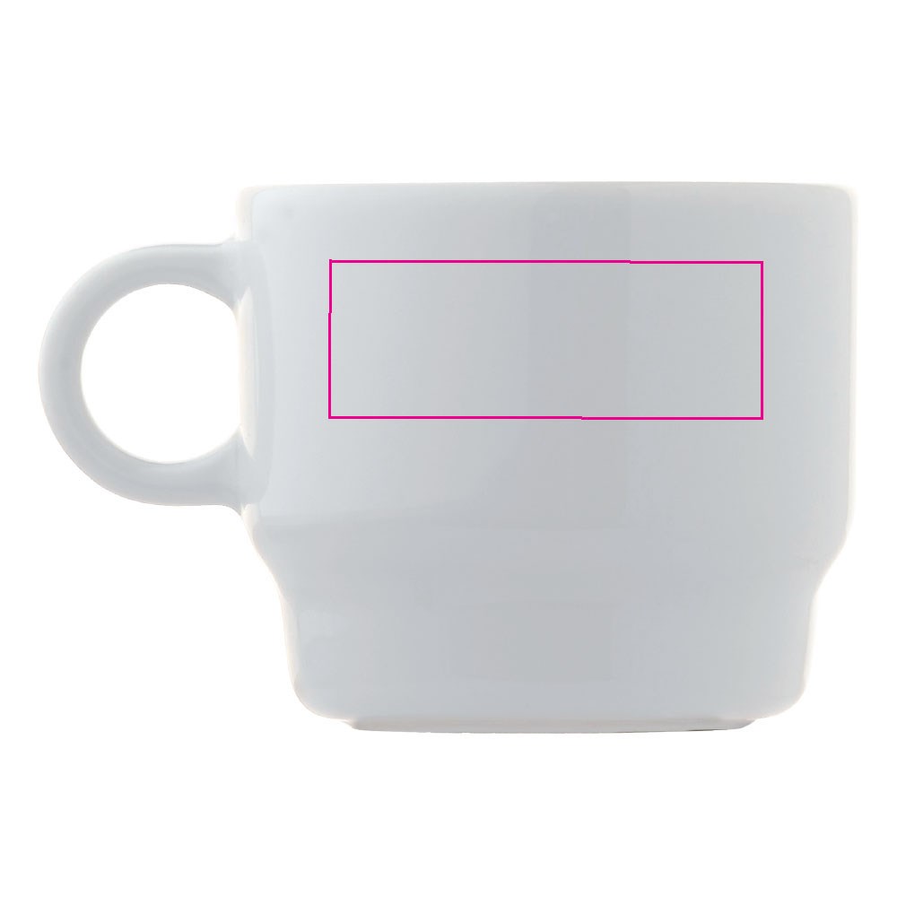 Tasse Viereck Teller Satellite 150ml
