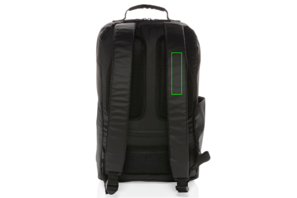 Fashion schwarzer 15.6" Laptop-Rucksack, PVC-frei
