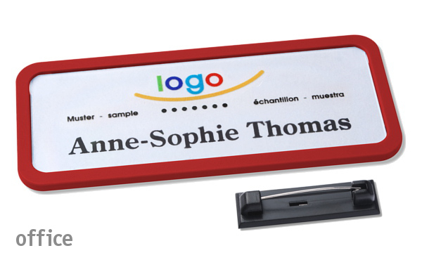 Namensschild office quick-print