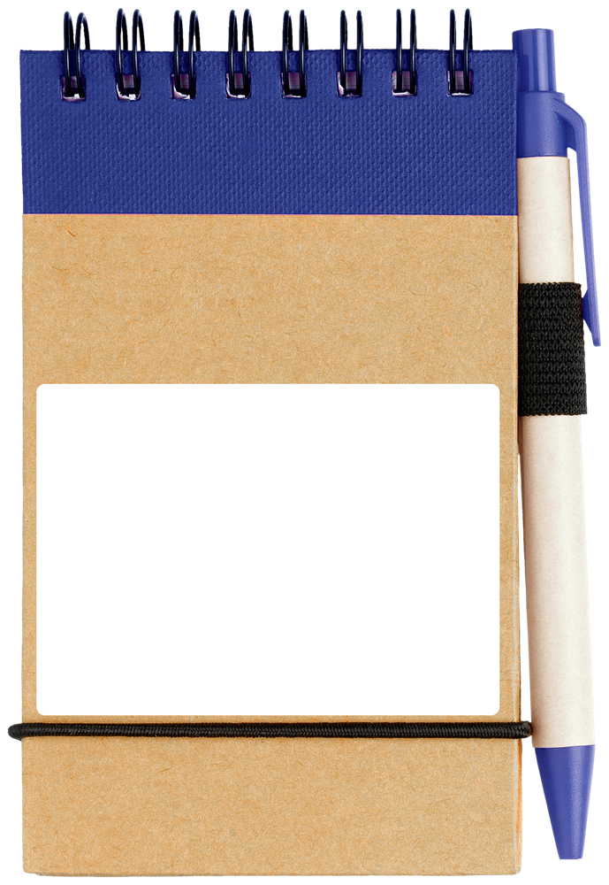 Zuse A7 Recycling Notizblock mit Stift