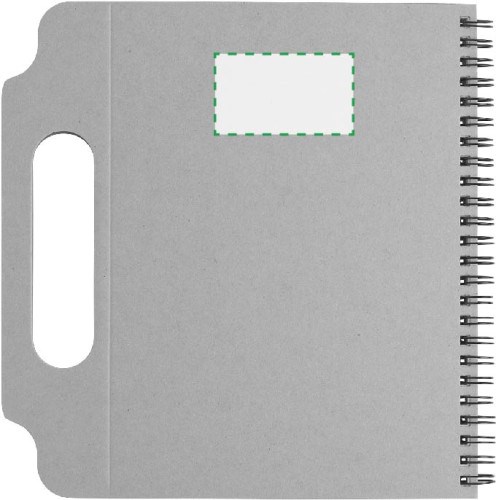 Notizbuch aus recycelter Pappe Gianluca