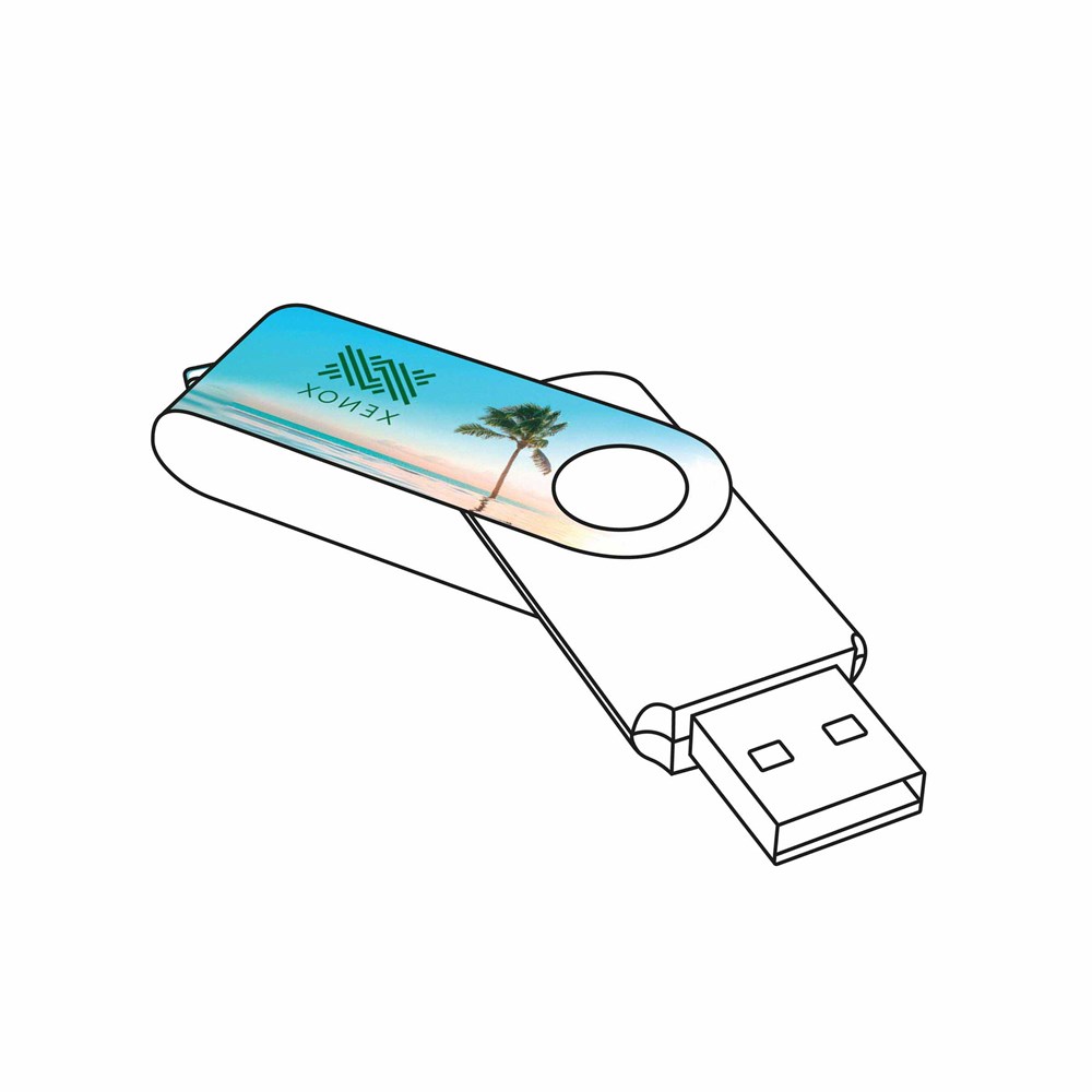Max Print for USB Stick Twister 3.0 Back