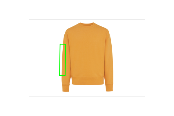 Iqoniq Kruger Relax-Rundhals-Sweater aus recycelt. Baumwolle