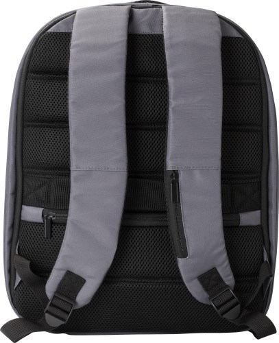 RPET-Polyester (300D) Anti-Diebstahl-Laptop-Rucksack Calliope