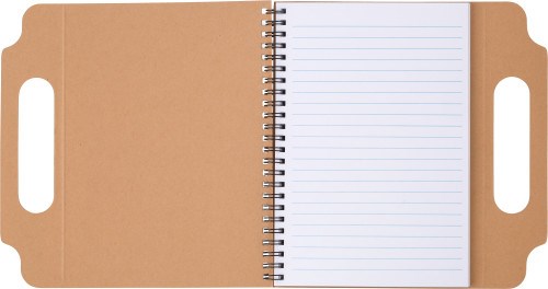 Notizbuch aus recycelter Pappe Gianluca