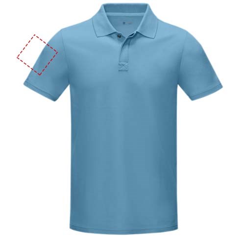 Graphite Poloshirt aus GOTS-zertifizierter Bio-Baumwolle für Herren