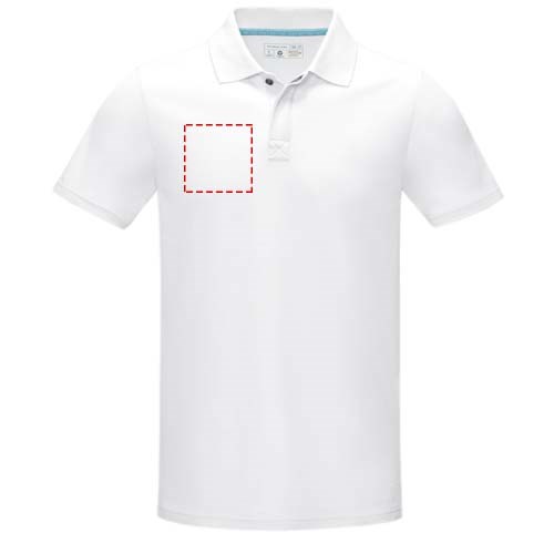 Graphite Poloshirt aus GOTS-zertifizierter Bio-Baumwolle für Herren