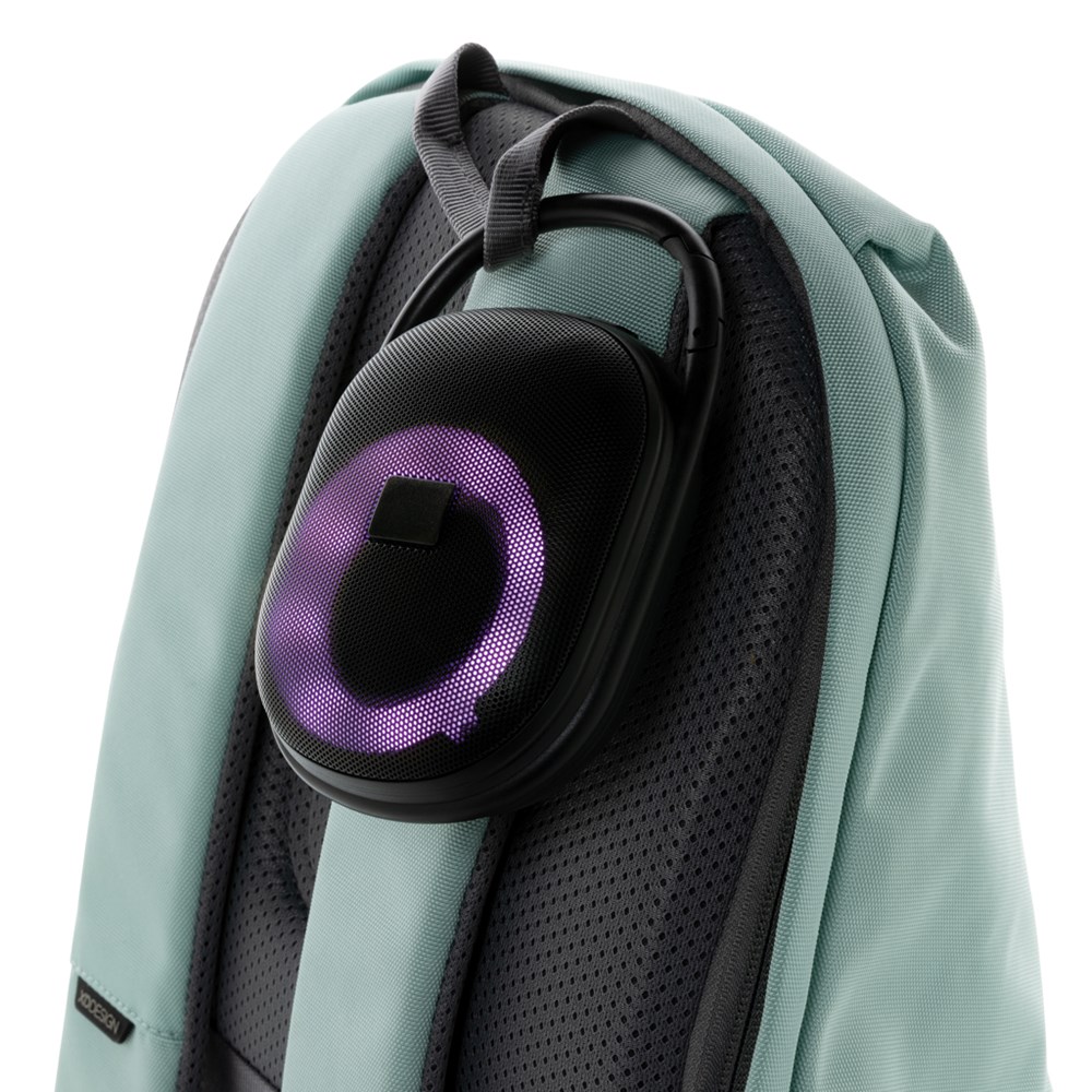 Lightboom 5W Clip-Lautsprecher aus RCS recyceltem Kunststoff