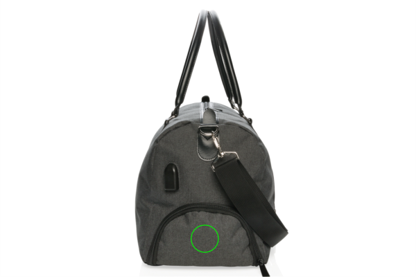 Wochenendtasche mit USB-Ausgang