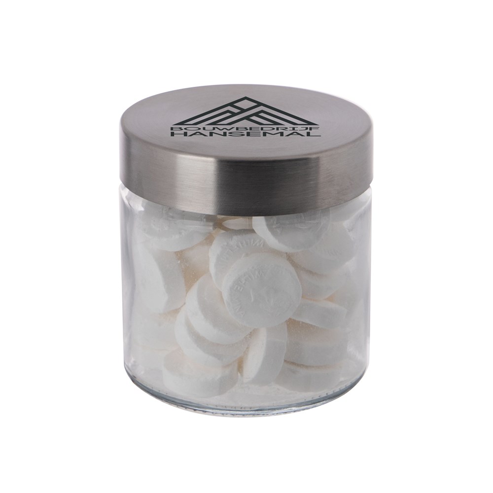 Glaskrug mit Rostfreiem Deckel 0,35 Liter