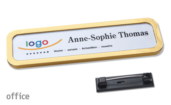 Namensschild office classic