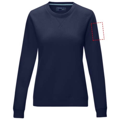 Jasper Pullover mit Rundhalsausschnitt aus GOTS- und GRS-zertifiziertem Bio-Material für Damen
