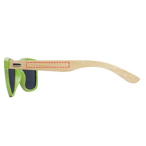 Sun Ray Bambus Sonnenbrille