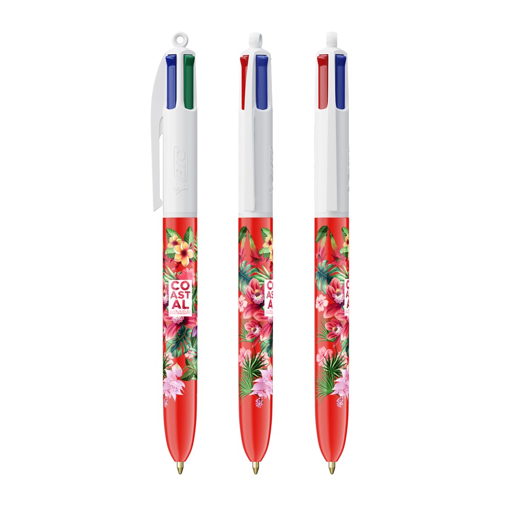 BIC® 4 Colours Kugelschreiber + Lanyard