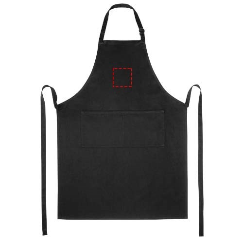 Andrea 240 g/m² Schürze mit verstellbarem Nackenband