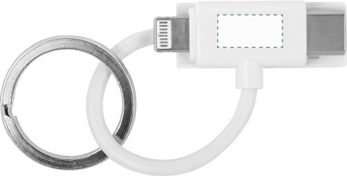 Ladekabel mit USB, USB-C, Lightning Anschluss aus Kunststoff Elfriede