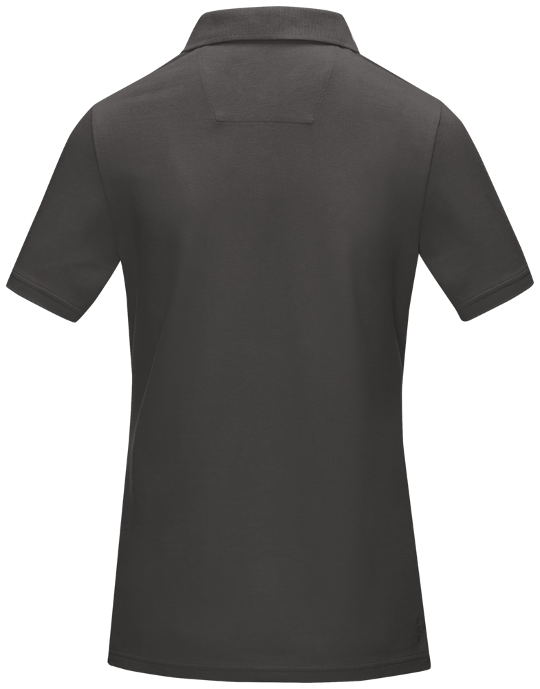 Graphite Poloshirt aus GOTS-zertifizierter Bio-Baumwolle für Damen