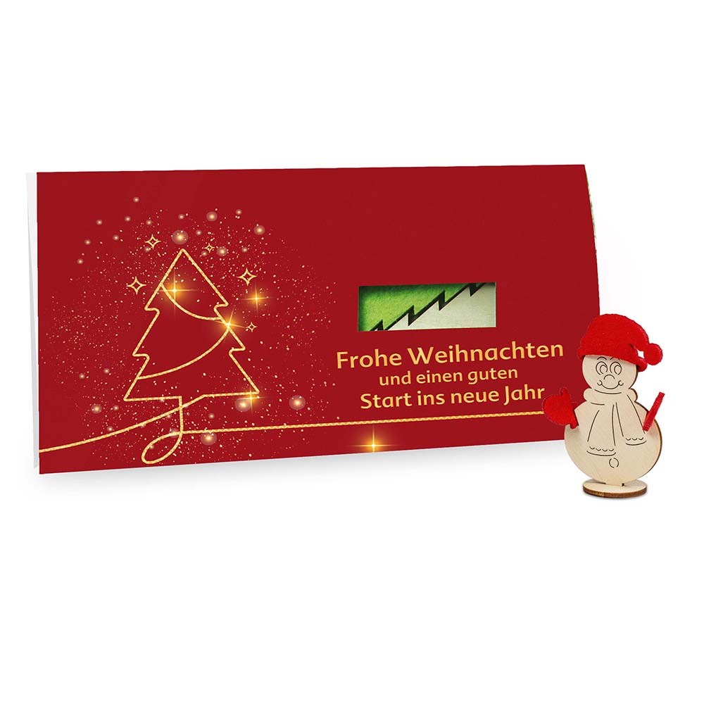 Steckfiguren-Karte Filz - Standard