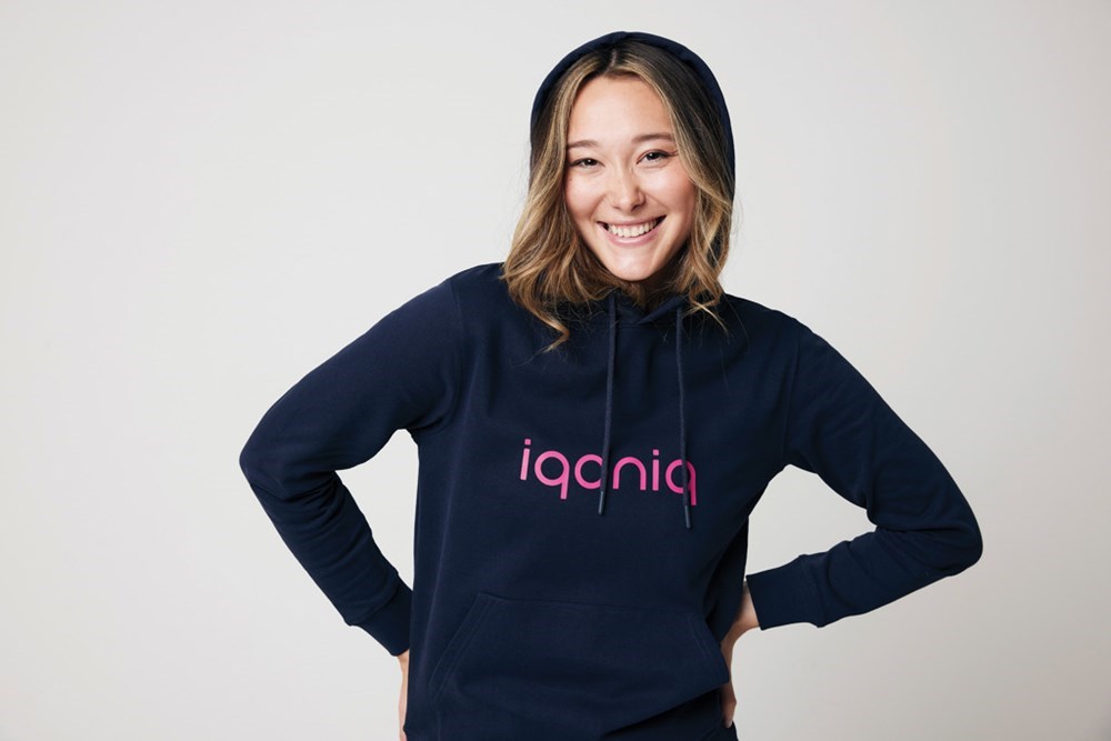 Iqoniq Jasper Hoodie aus recycelter Baumwolle