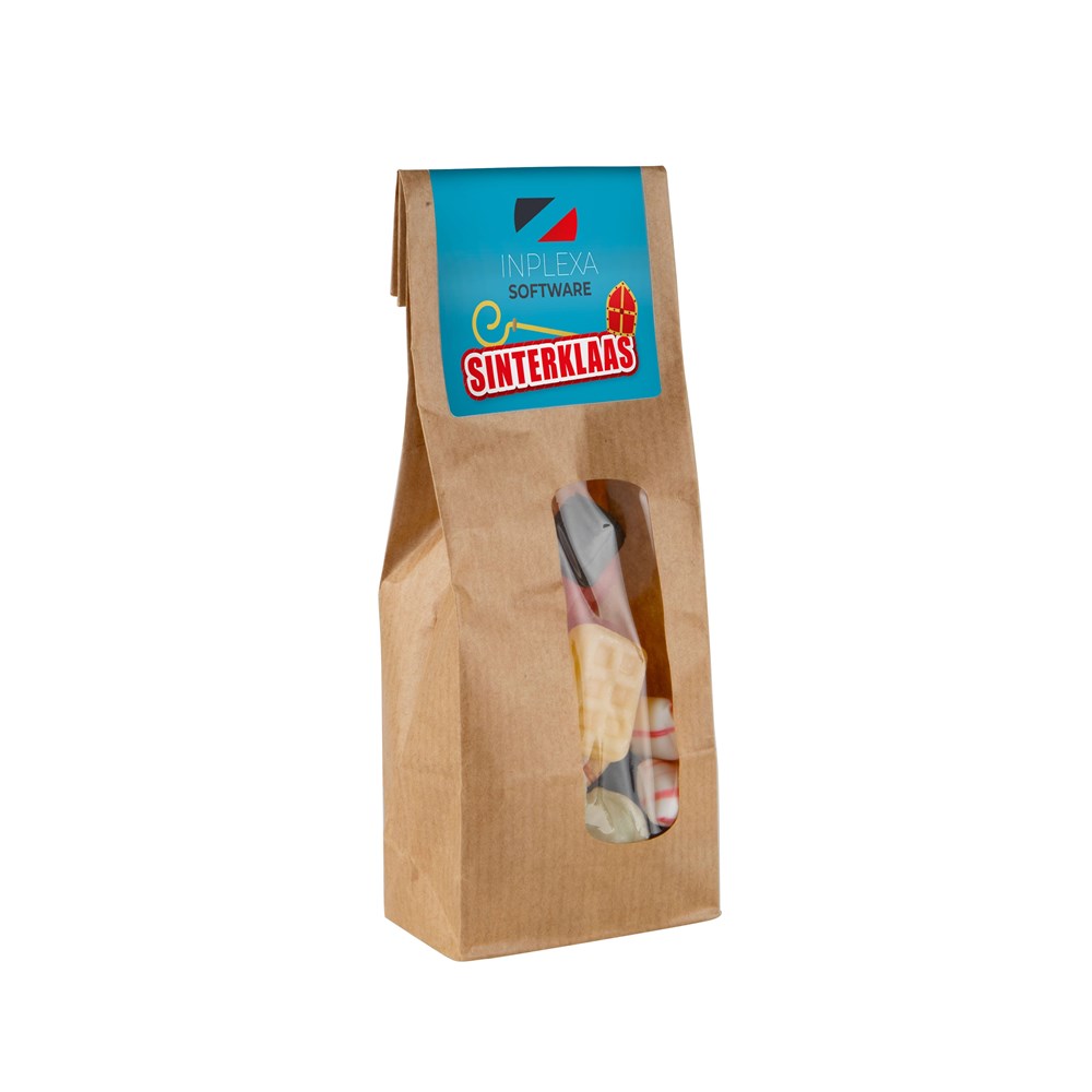Paper bag with sweets