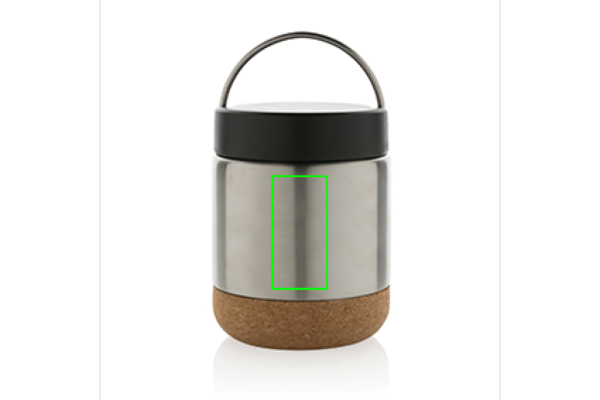 Savory Lebensmittelflasche aus RCS recycelt. Stainless-Steel