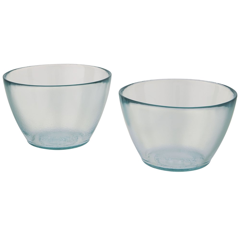 Cuenc 2-teiliges Schüssel-Set aus recyceltem Glas