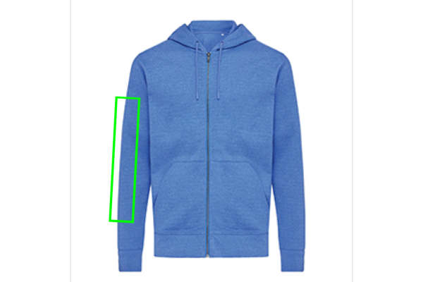 Iqoniq Abisko Zip-Kapuzenpullover aus recycelter Baumwolle
